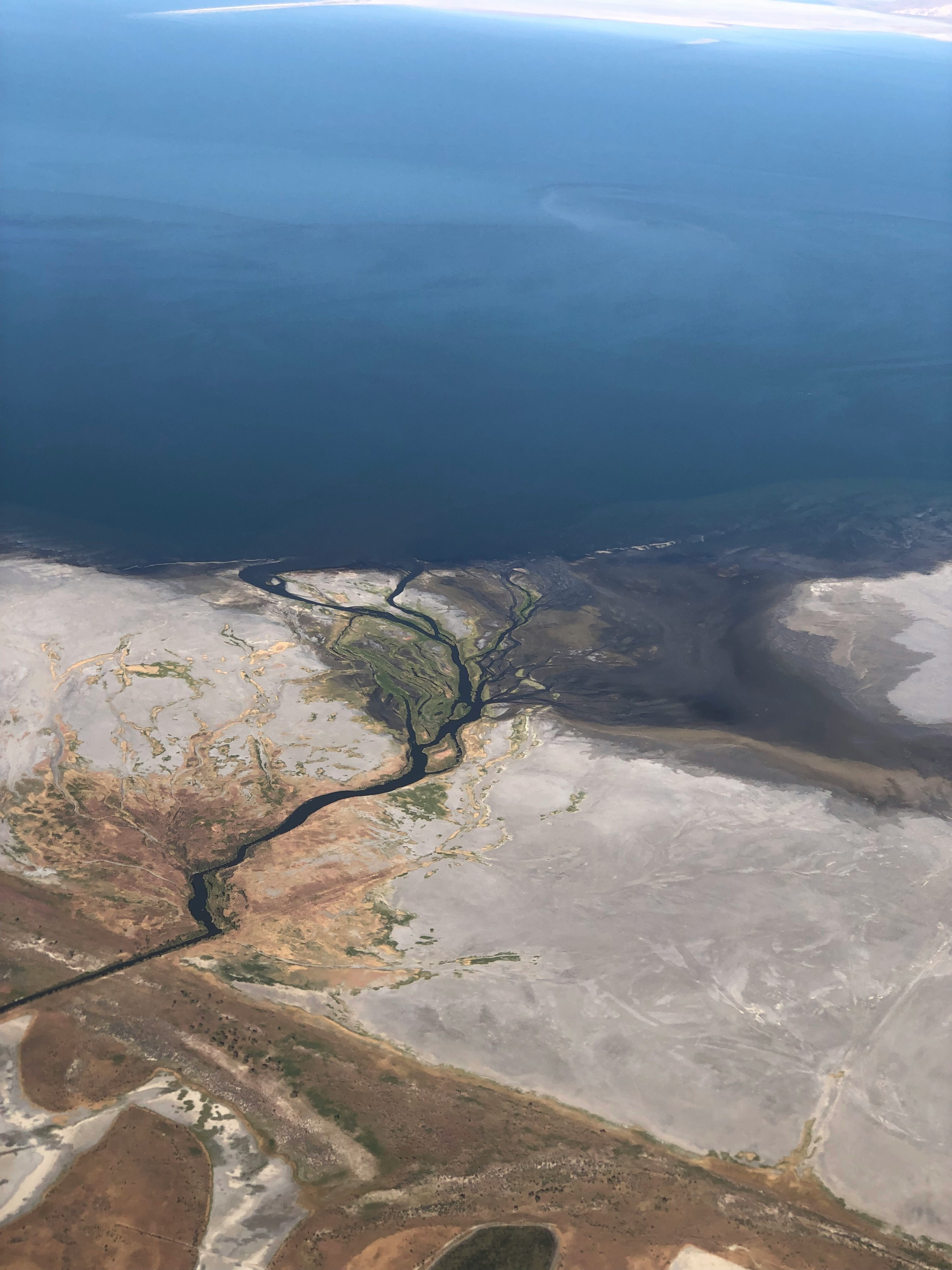 Beautiful nature and open horizons of the Aral Sea region, Uzbekistan.