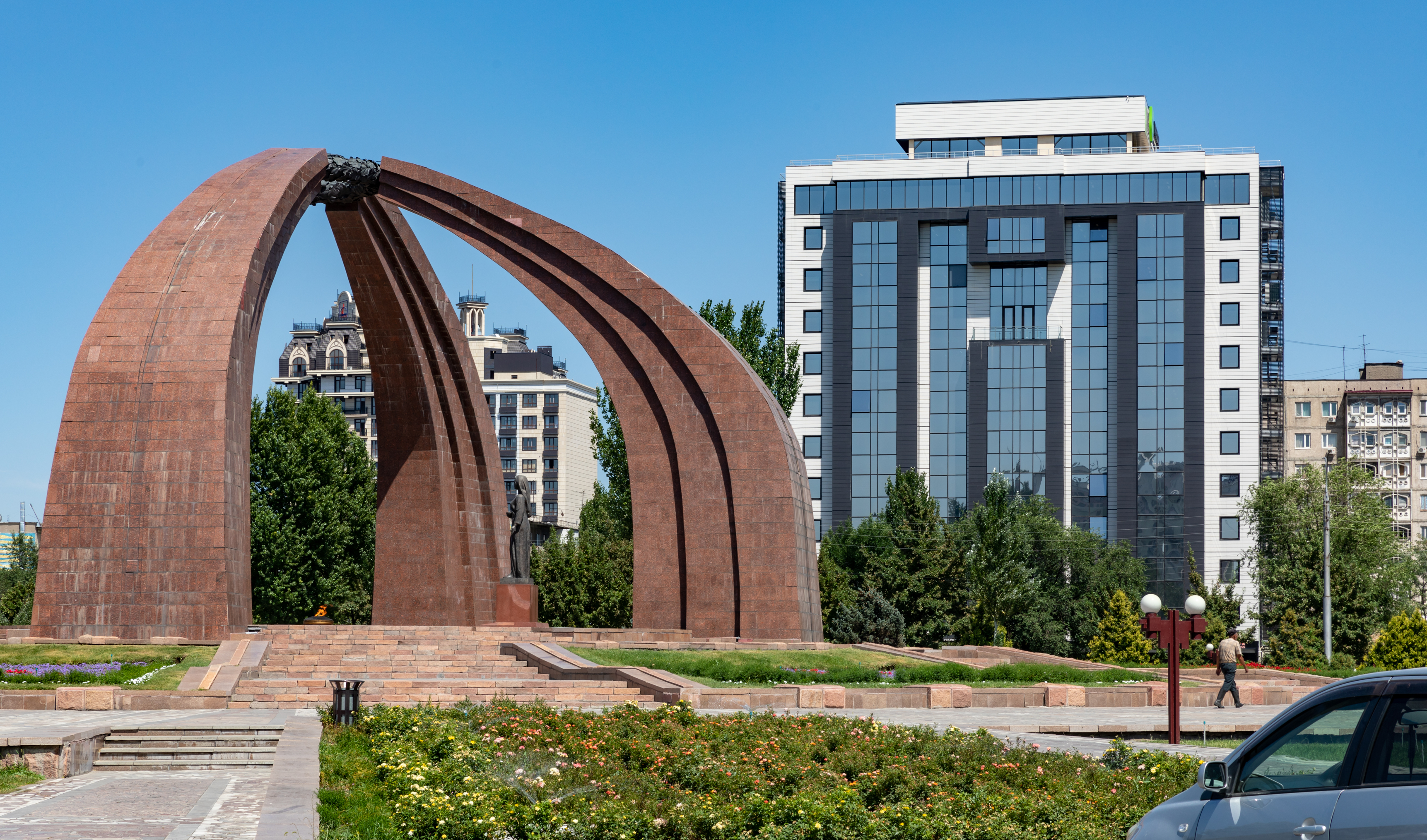 Ala-Too Square in Bishkek, a central landmark and cultural heart of Kyrgyzstan