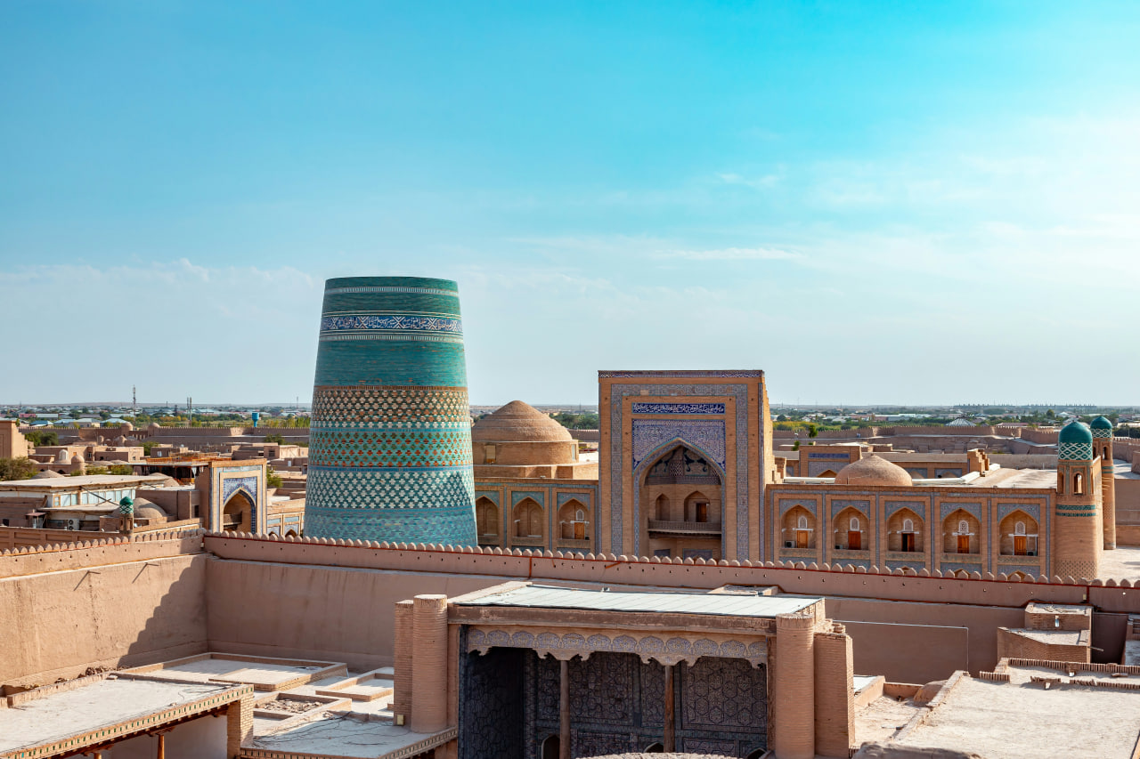 PathoraTrip guided tour exploring the ancient city of Khiva.