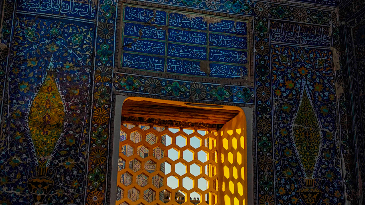 Ulugbek Madrasah — masterpiece of Islamic architecture in Samarkand.