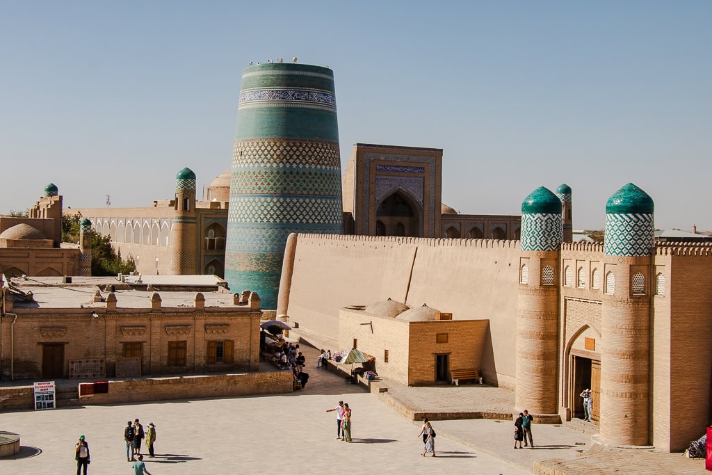 Khiva old city walls
