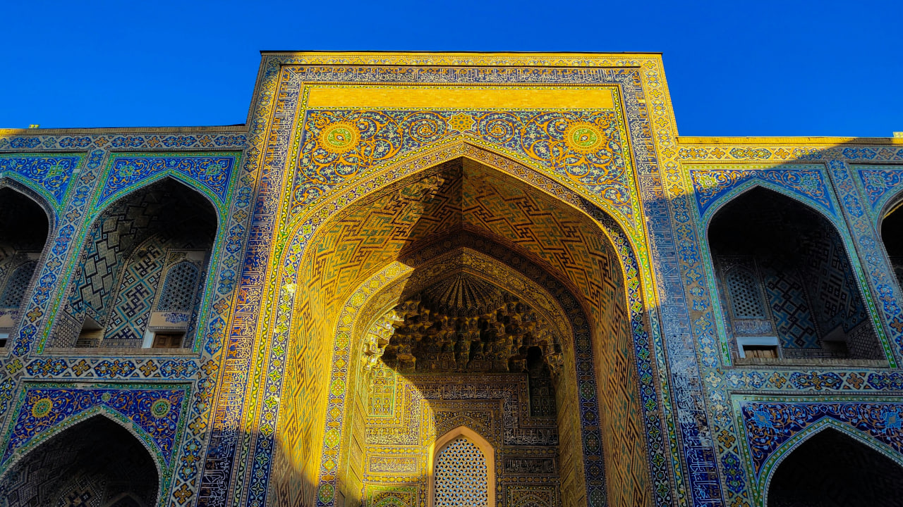 Registan Square — the heart of ancient Samarkand and the Silk Road.