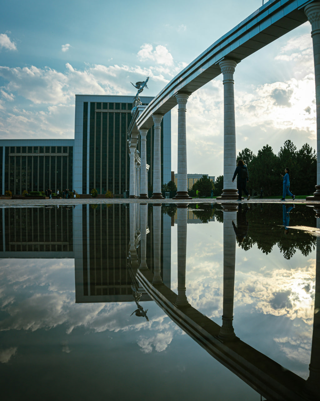 Visit Independence Square on guided Tashkent City tour