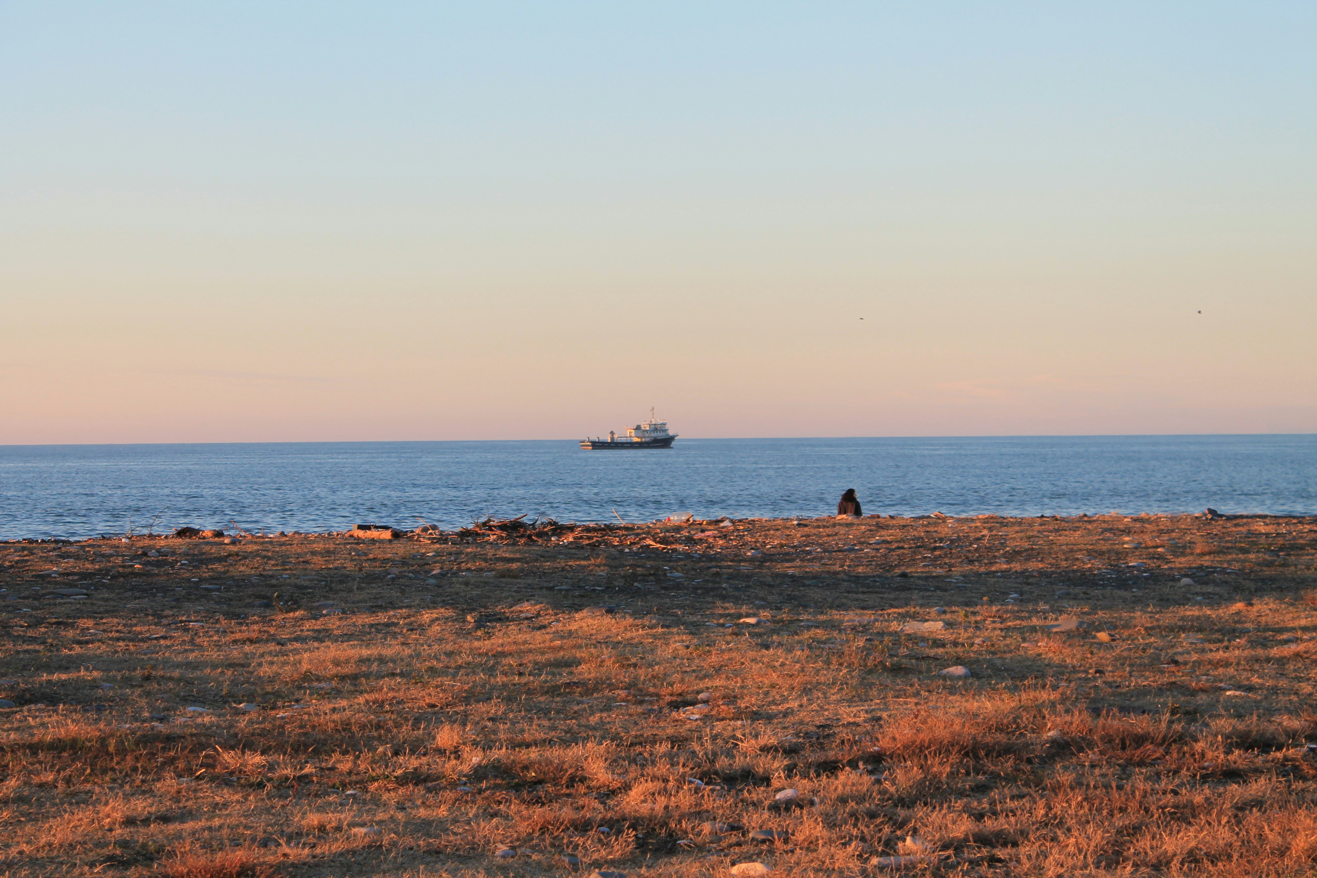 Remote scenery near the Aral Sea